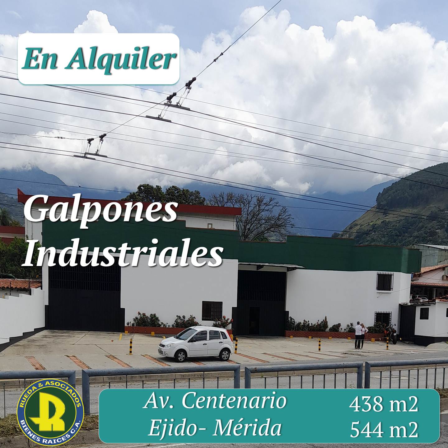 GALPONES INDUSTRIALES EN ALQUILER EJIDO – MÉRIDA – VENEZUELA