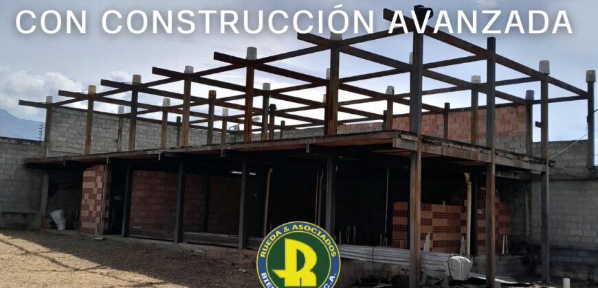 EN VENTA PARCELA CON OBRA AVANZADA EN SAN JUAN MÉRIDA – VENEZUELA
