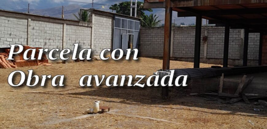 EN VENTA PARCELA CON OBRA AVANZADA EN SAN JUAN MÉRIDA – VENEZUELA