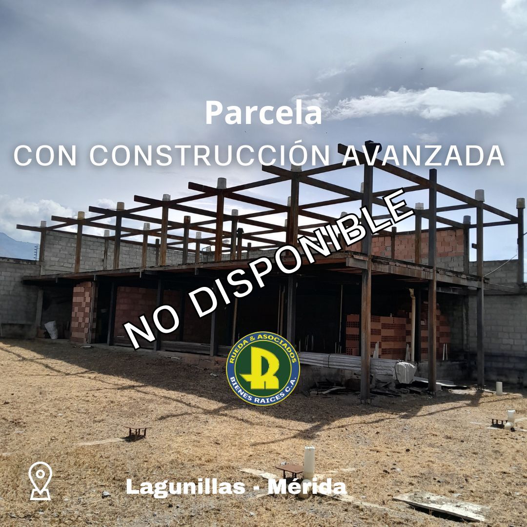 EN VENTA PARCELA CON OBRA AVANZADA EN SAN JUAN MÉRIDA – VENEZUELA