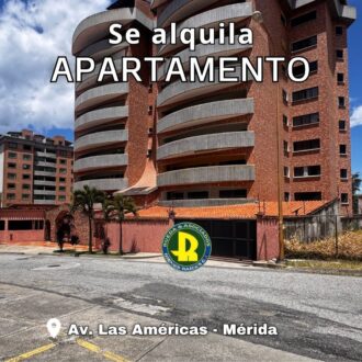 EN ALQUILER APTO EN RESIDENCIAS PUERTA DE HIERRO MÉRIDA – VE