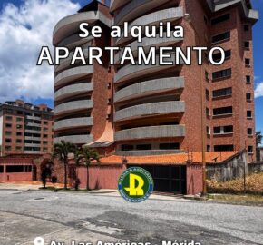 EN ALQUILER APTO EN RESIDENCIAS PUERTA DE HIERRO MÉRIDA – VE