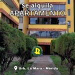 ENALQUILER APARTAMENTO EN RESIDENCIAS MONTE ALTO URB. LA MARA  MÉRIDA – VENEZUELA