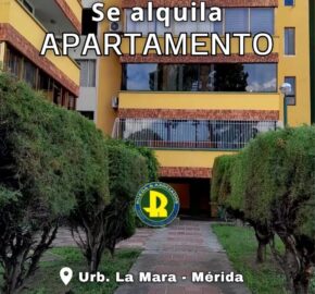 ENALQUILER APARTAMENTO EN RESIDENCIAS MONTE ALTO URB. LA MARA  MÉRIDA – VENEZUELA