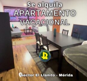 ALQUILER DE APARTAMENTO VACACIONAL MÉRIDA – VENEZUELA