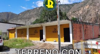 SE VENDE TERRENO CON LOCALES COMERCIALES  SECTOR LOS HIGUERONES EJIDO – MÉRIDA