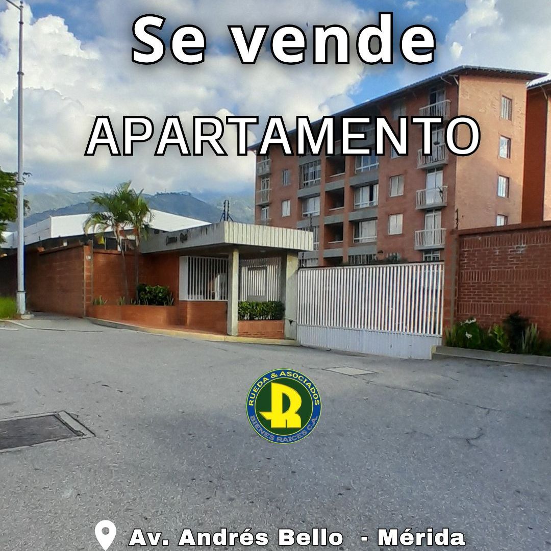 EN VENTA APARTAMENTO E RES CAMINO REAL AV ANDRES BELLOS MÉRIDA -VE