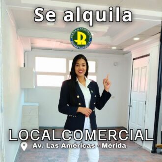 SE ALQUILA LOCAL COMERCIAL EN CC PLAZA LAS AMERICAS MÉRIDA – VE