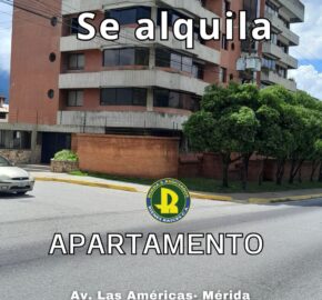 EN ALQUILER APARTAMENTO EN RES ALBRICIAS AV LAS AMERICAS MÉRIDA VE