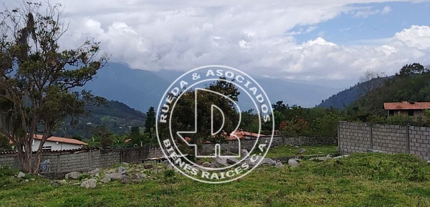 SE VENDE PARCELA EN EL ARADO B  EL VALLE MÉRIDA VE