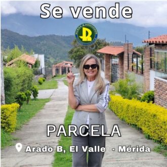 SE VENDE PARCELA EN EL ARADO B  EL VALLE MÉRIDA VE