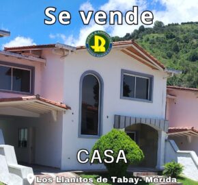 SE VENDE CASA EN RES LAS CASCADAS EN LOS LLANITOS DE TABAY MÉRIDA