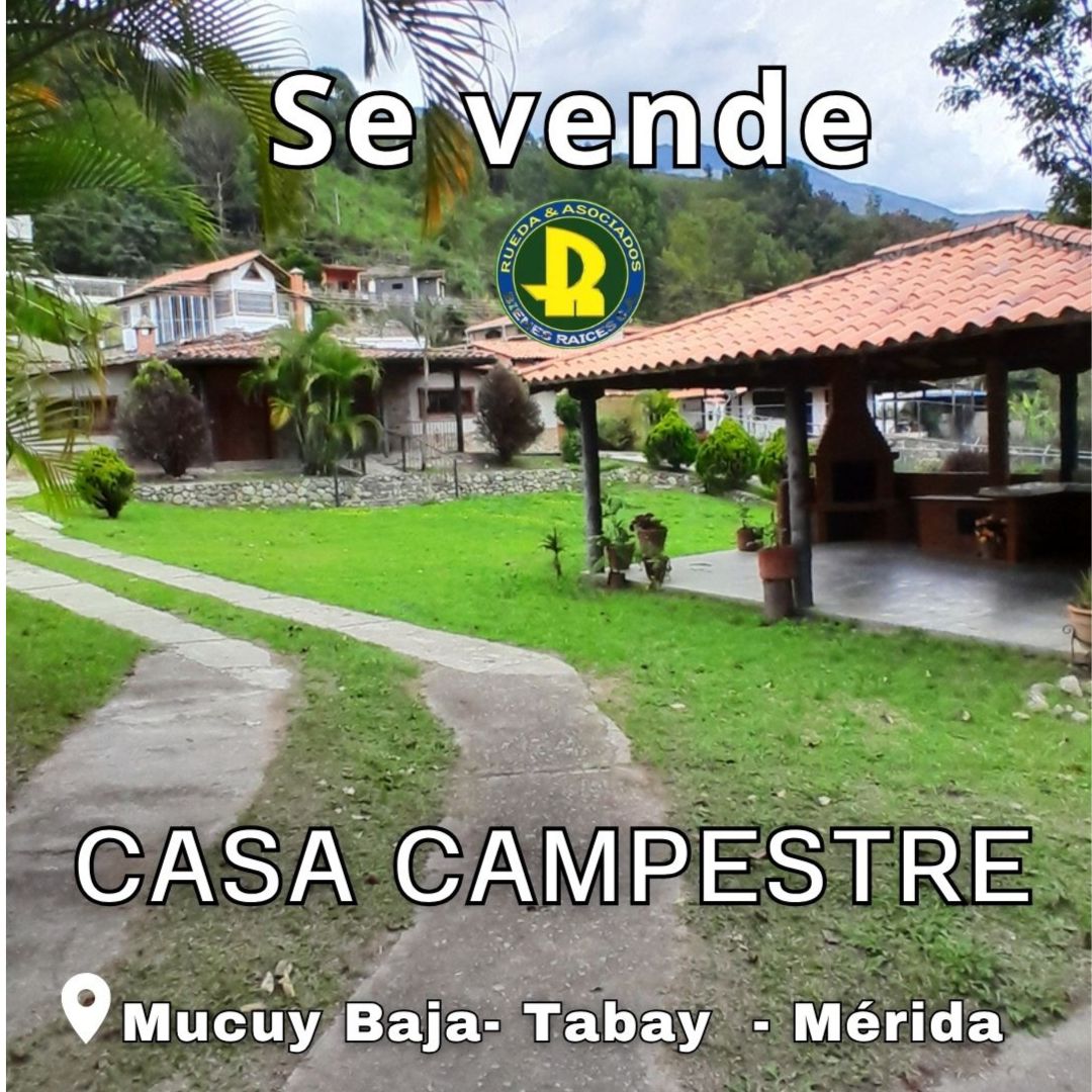SE VENDE CASA DE UNA PLANTA EN LA MUCUY BAJA MÉRIDA VE