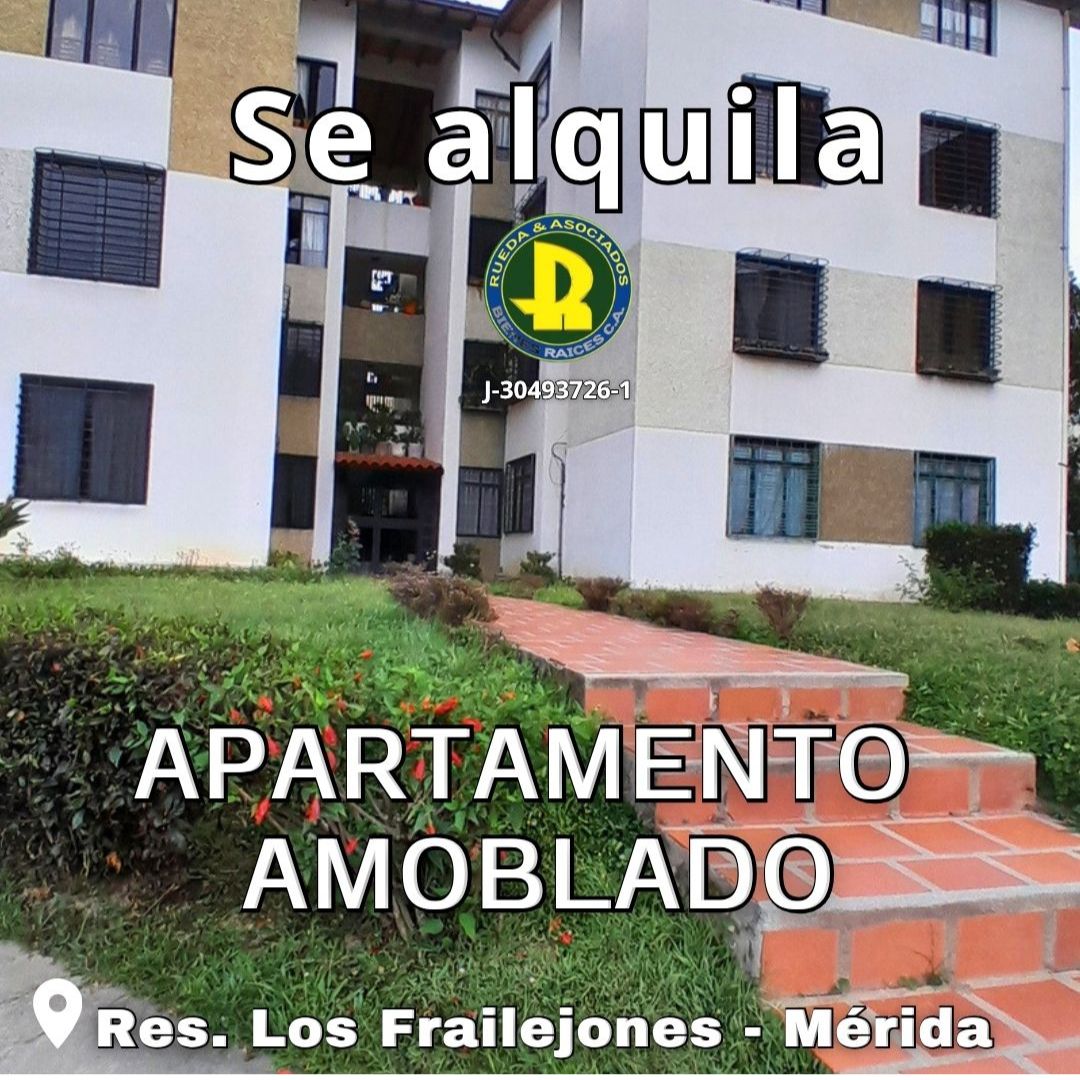 SE ALQUILA APARTAMENTO EN RES FRAILEJONES MÉRIDA VE