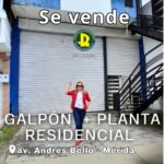 SE VENDE GALPON + PLANTA RESIDENCIAL AV ANDRES BELLO MÉRIDA VE