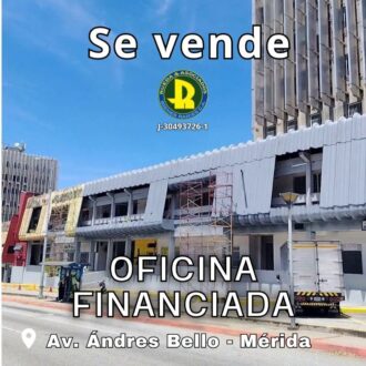 SE VENDE OFICINAS EN CC ALTO CHAMA AV ANDRES BELLO MÉRIDA VE