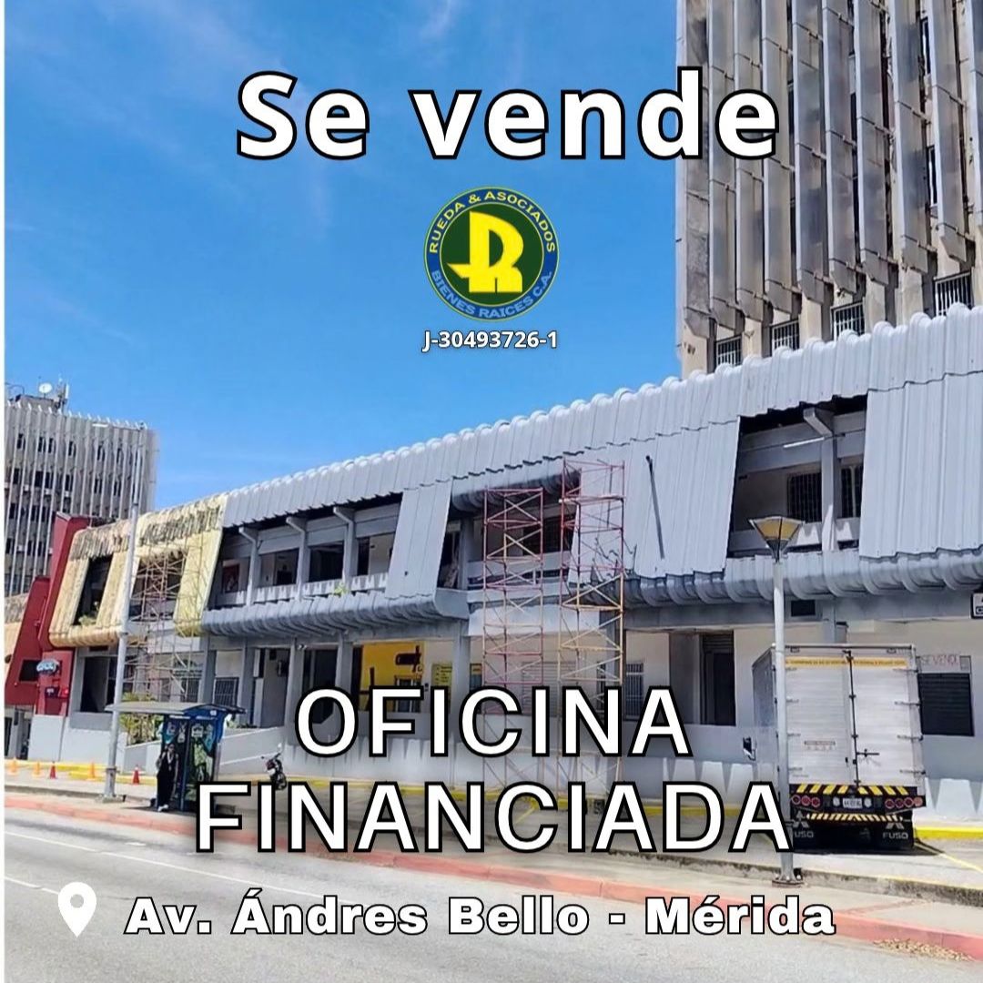 SE VENDE OFICINAS EN CC ALTO CHAMA AV ANDRES BELLO MÉRIDA VE